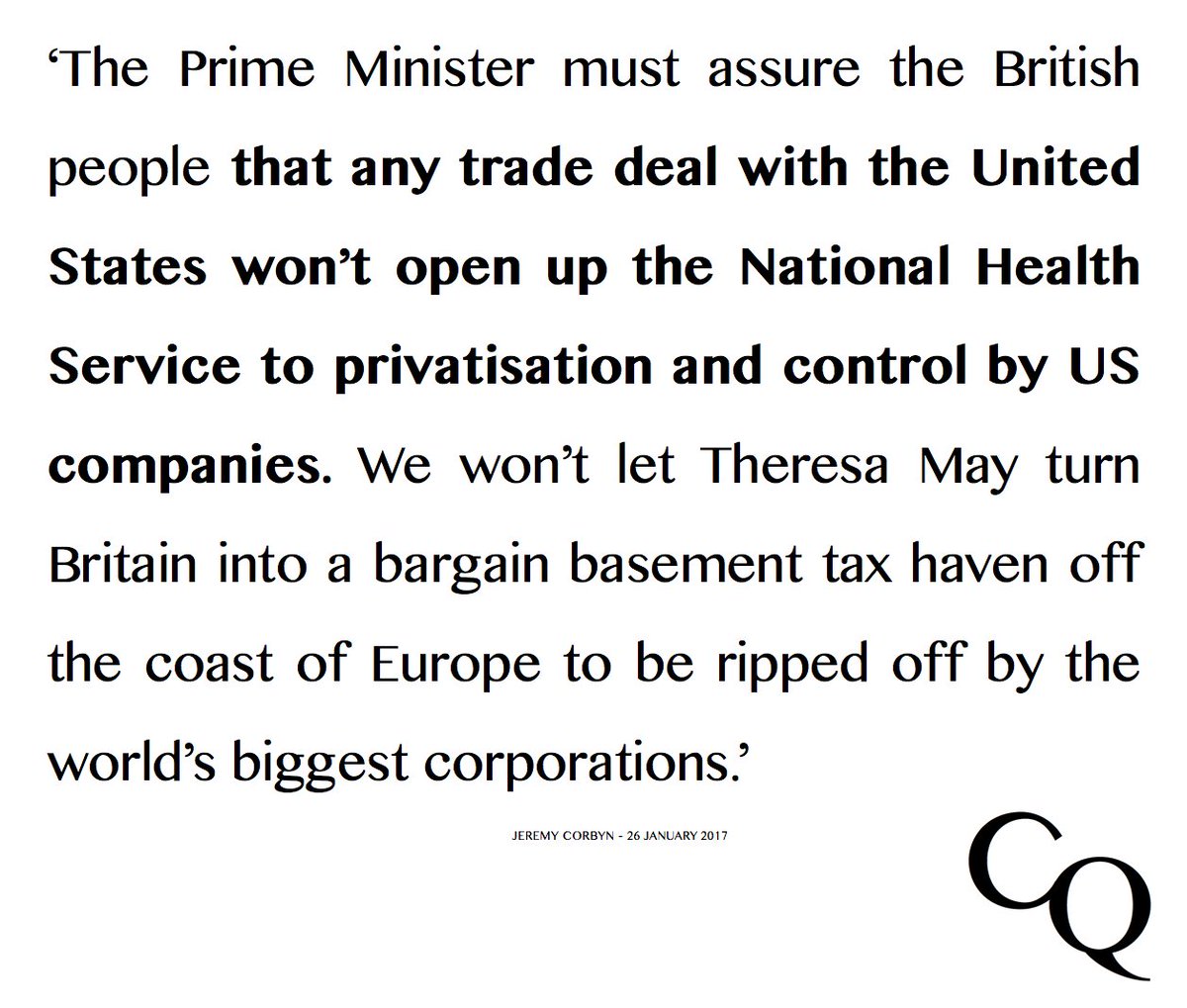 CorbynQuotes's tweet photo. @jeremycorbyn: The Prime Minister must assure the British people. 

#protect #OurNHS #defendOurNHS #NHS
#CorbynQuotes #LeadersWhoInspire https://t.co/SlJfl0T5WC