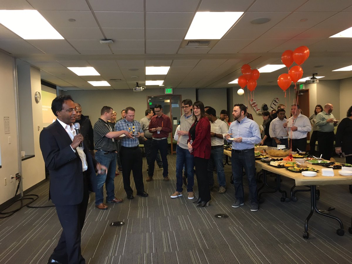ellieford's tweet image. Lots of orange pride today in the Seattle office! @AvanadeInc #nowimagine