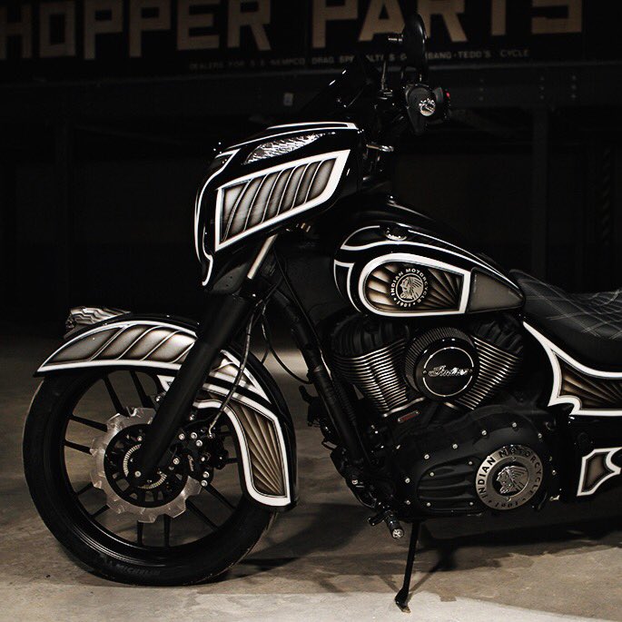 indianmotocycle's tweet photo. Performance mods + aggressive style.
Our 3rd place #ProjectChieftain winner - 'Barnstorm' by #IndianMotorcycle of Central Massachusetts. https://t.co/qO37GD1Er4