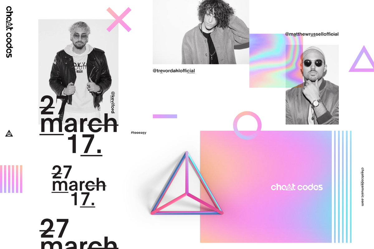 CheatCodesMusic's tweet photo. Announcement coming march 27th https://t.co/O0p9HKD11w