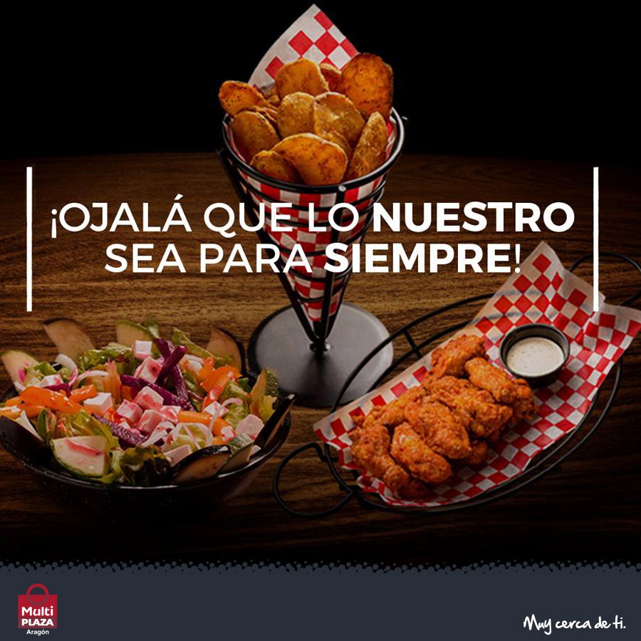 MultiplazaA's tweet photo. Lleva a tu persona favorita por unas deliciosas alitas de @ShakeysMx https://t.co/32jWtOtuc3