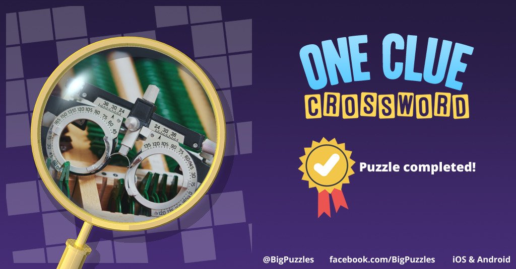 AmazingFerret's tweet photo. I completed a puzzle in One Clue Crossword. Play now for free!
https://t.co/hGNgOHnX7R #OneClueCrossword https://t.co/xedk6wggAK