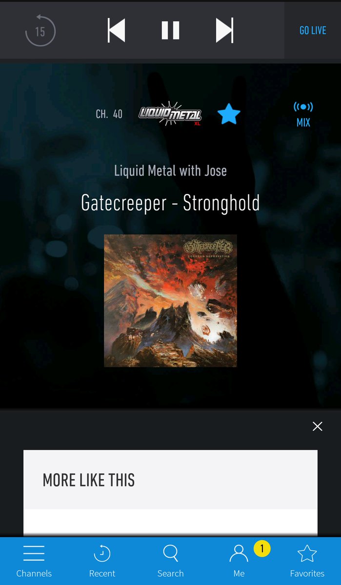 Clare270123's tweet photo. Currently one of my favorite songs from @Gatecreeper @SXMLiquidMetal #gatecreeper #heavymetalchick 🤘💜 https://t.co/pYragye7o3