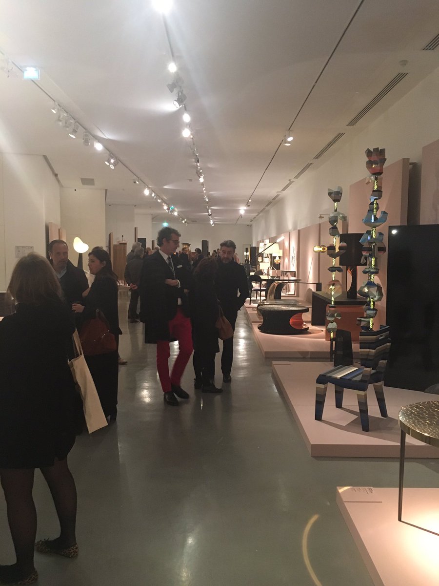 MAM's tweet photo. [En direct] du vernissage de l'exposition #adcollections . A découvrir dès demain au @MAM ! https://t.co/2aoAeKXbXL