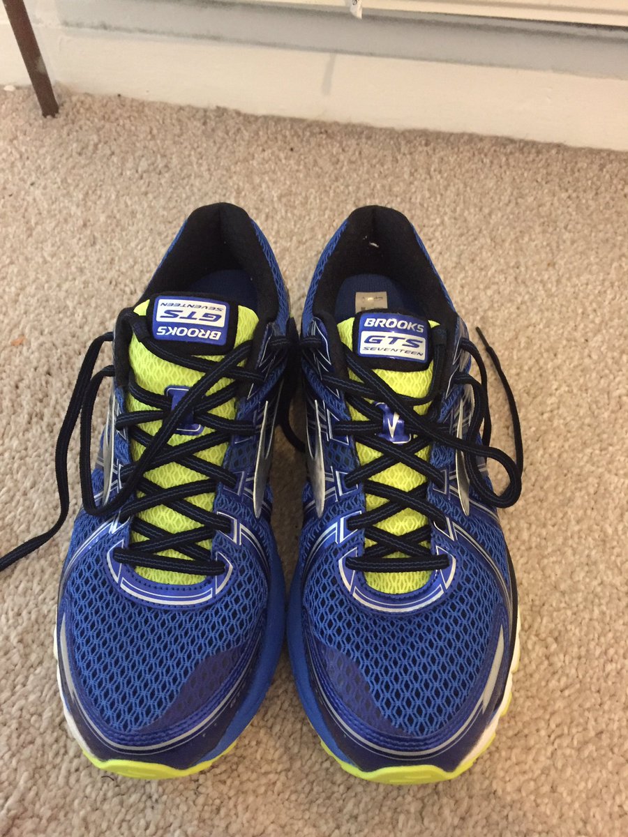 RGibson12's tweet photo. @brooksrunning bought some trainers this weekend - just realised that someone turned up for work drunk that day https://t.co/FWG7mnzV6K