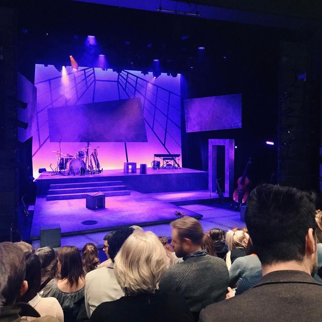 Opening night at <a href="/rosebruford/">Rose Bruford College</a>'s Island Song!! #carnerandgregor #newmusicaltheater instagram.com/p/BR_hRLLghaf/