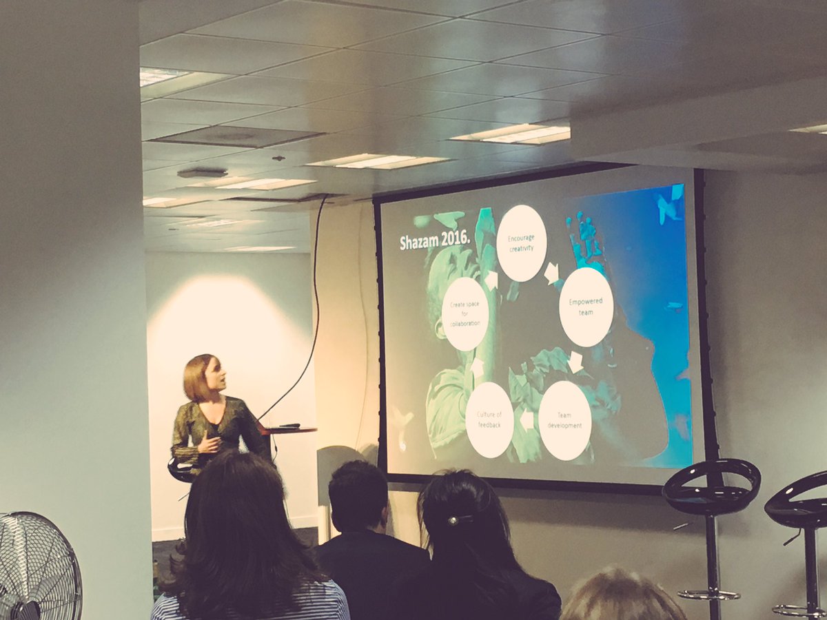 QuoteHerTech's tweet photo. @ruthpenfold - 'the rise of the individual' great things coming from @Shazam #TrustInTech17 #innovation #technology https://t.co/29uFmQXt36