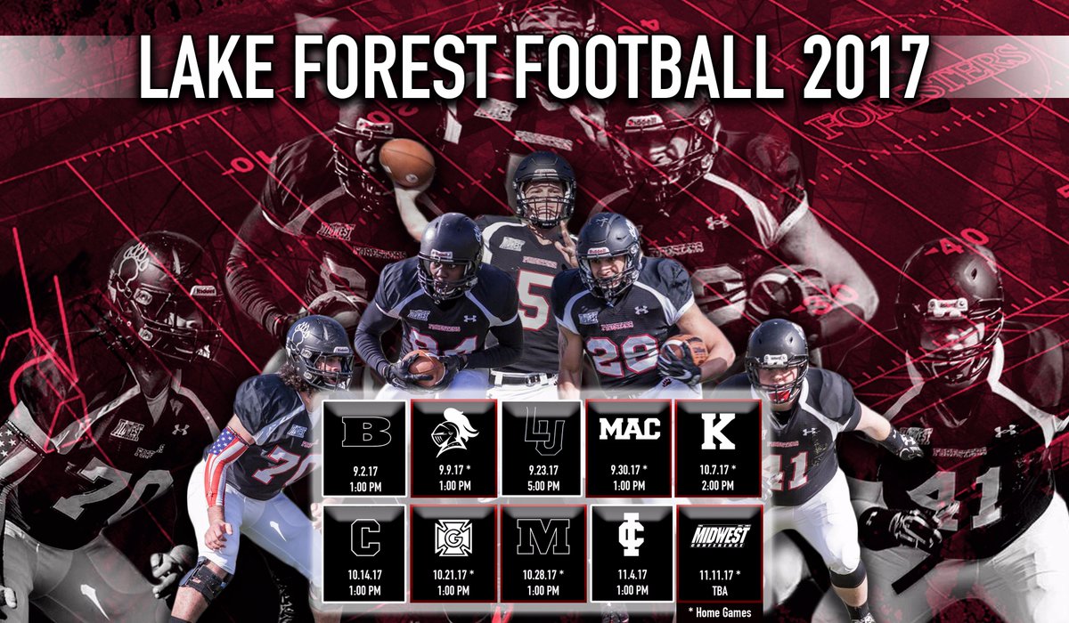 LFC_FOOTBALL's tweet image. The 2017 Schedule is up and ready!!! Come see the #ForestFreaks in action this year!!