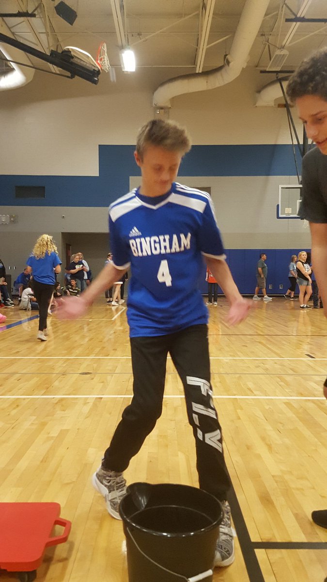 STUCOBingham's tweet image. #pokerface #springassembly @BinghamBlazers