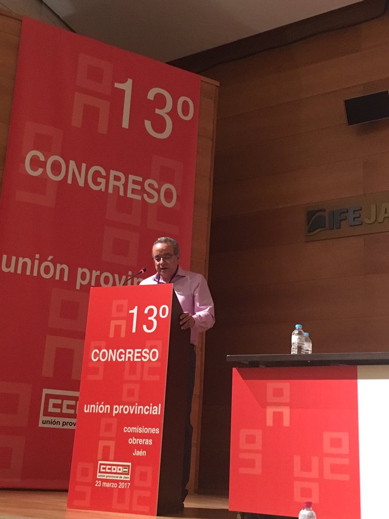 CCOO Jaén (@ccoojaen) on Twitter photo Moral presenta el informe balance de los últimos cuatro años en 13 Congreso de CCOO Jaén <a href="/ccooandalucia/">CCOO de Andalucía</a> Moral presenta el informe balance de los últimos cuatro años en 13 Congreso de CCOO Jaén <a href="/ccooandalucia/">CCOO de Andalucía</a>