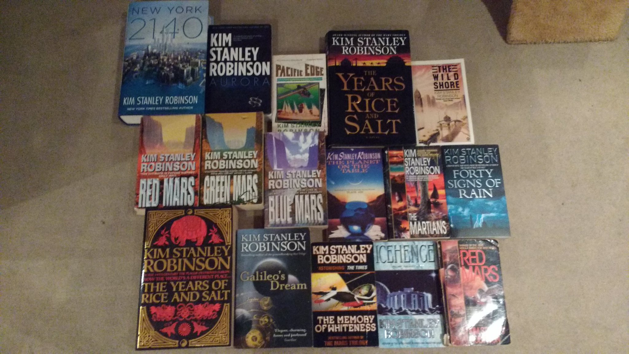 Happy 65th birthday to the wonderful Kim Stanley Robinson! 