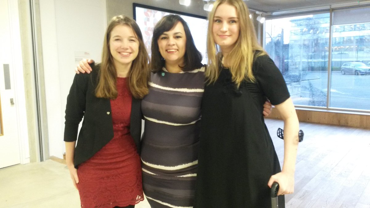 ICChangeUK's tweet photo. The amazing Robyn, Rachel &amp; Rebecca who set up IC Change have WON an @SMKCampaigners Award for gender equality! We are *so proud* right now! https://t.co/bvhkH4mTkx