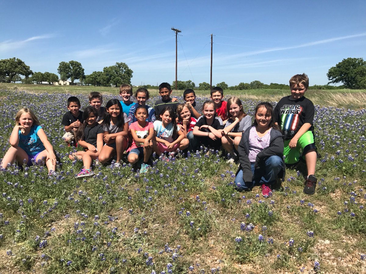 KelsieSueWarner's tweet photo. Reward for the week was a picture in the bluebonnets for working so hard! #HLEInspire https://t.co/WqnWNdYbVZ