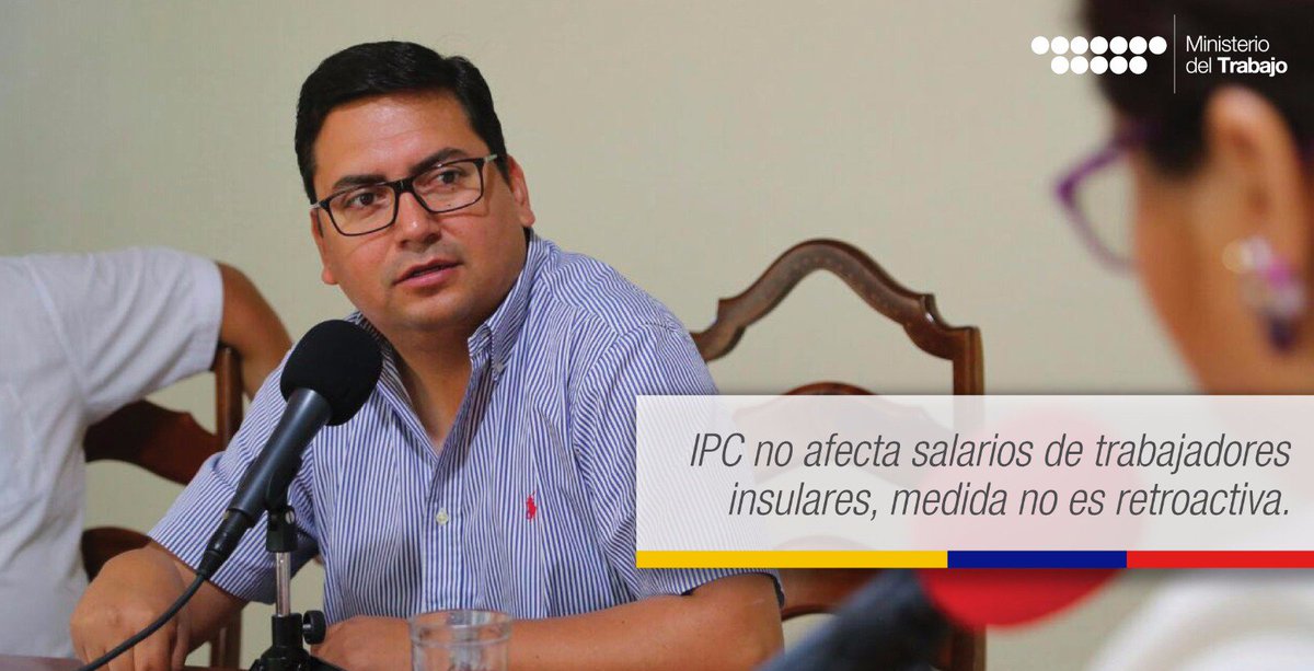 MinTrabajoEc's tweet photo. [BOLETÍN] Índice de Precios al Consumidor no afecta salarios de  trabajadores insulares. Conoce más en: https://t.co/lCQOyAseSN https://t.co/9UTe315qzp