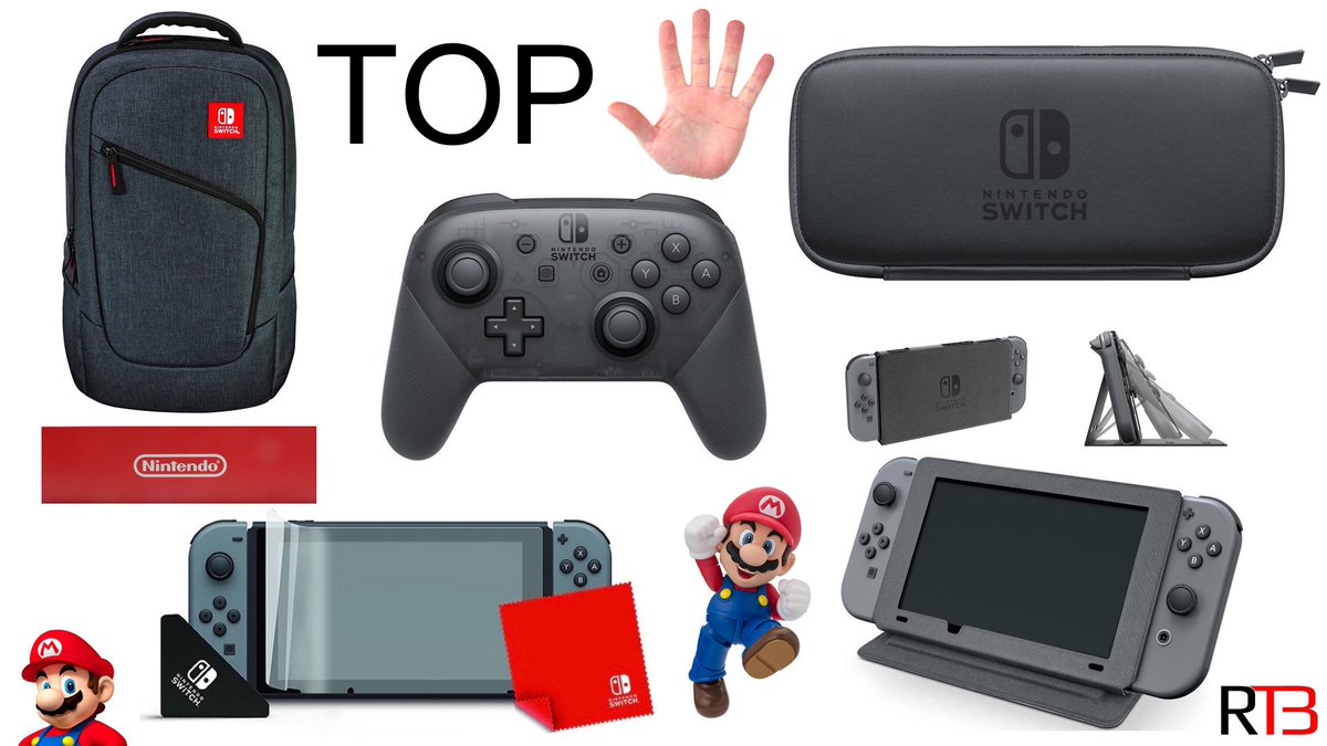 ReviewTheBest's tweet photo. NEW VIDEO!!
Nintendo Switch - Top 5 Best Accessories!
https://t.co/DeCOXtaeKN https://t.co/fKzN0kLg5M