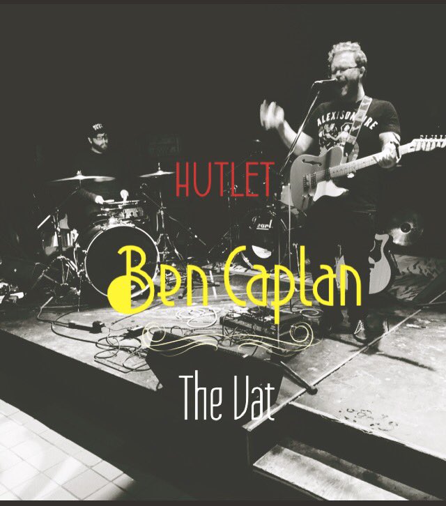 Opening for award winning folk artist Ben Caplan tonight at the vat!! Hutlet is on around 9 🍻