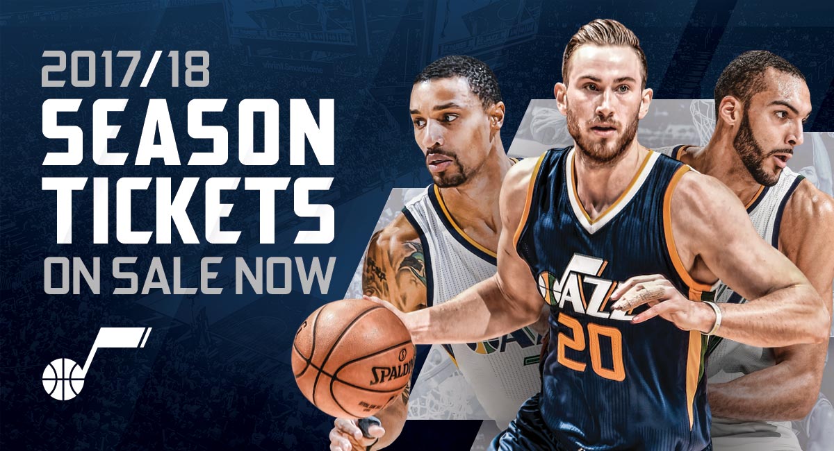 2017-18 Season Tickets are now on sale!  Go to utahjazz.com and 🔒 in your seats today! https://t.co/zuq83OK1tq