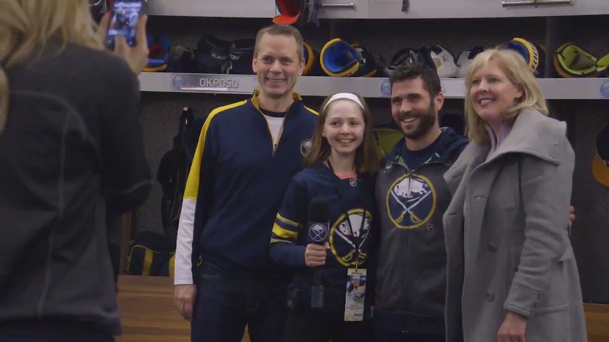 All she wanted to do was meet Brian Gionta.  Jr. Reporter Olivia had her dream come true. @NY529Direct https://t.co/aUl7Ogmk1W