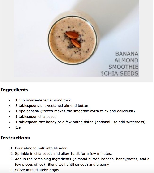 eHealth_Inform's tweet photo. In honor of #NationalChiaDay...try this yummy Banana Almond Smoothie with #ChiaSeeds from @shappenstance2 
https://t.co/ULrSx547Kl https://t.co/oM4GyuzFEl