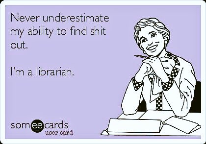 BookGeek76's tweet photo. So very true #library #humanGoogle #librarians https://t.co/EsRmCbJRf8