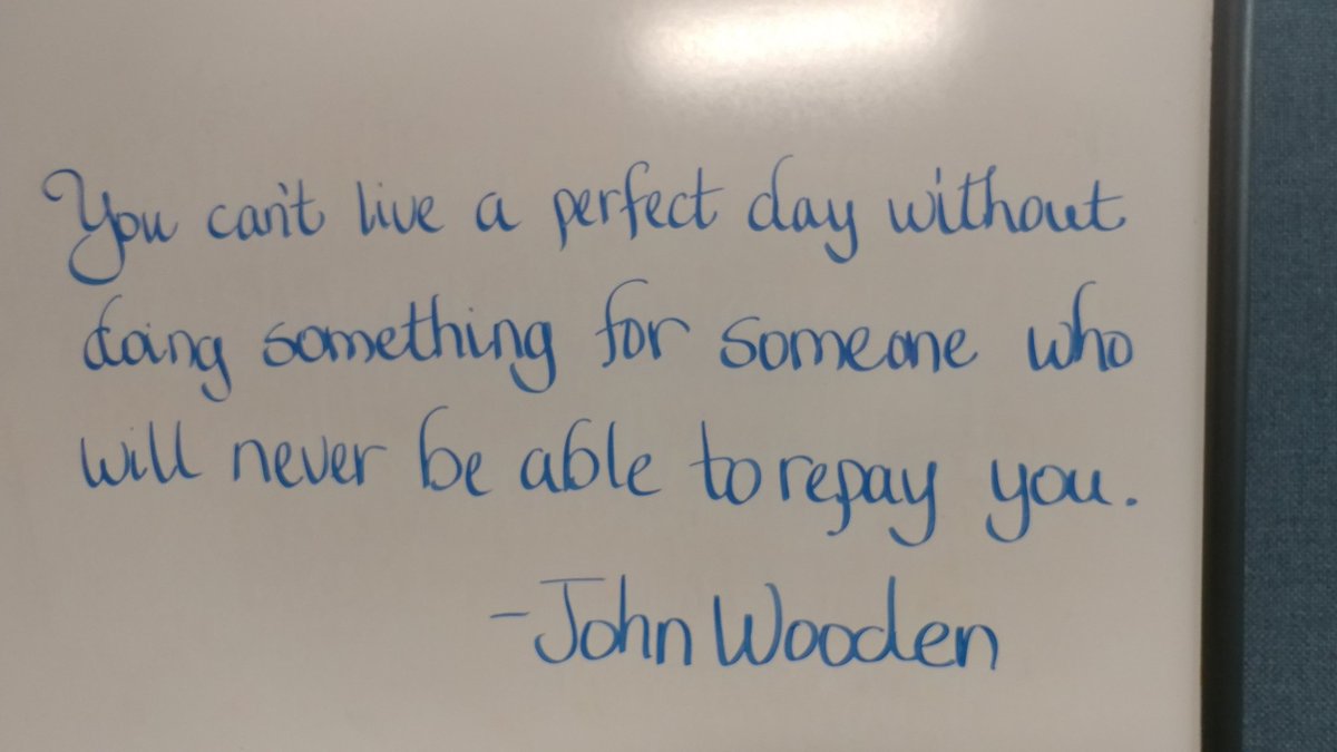 ColaDIT16's tweet image. Wisdom from Wooden. Go UCLA, beat Kentucky!