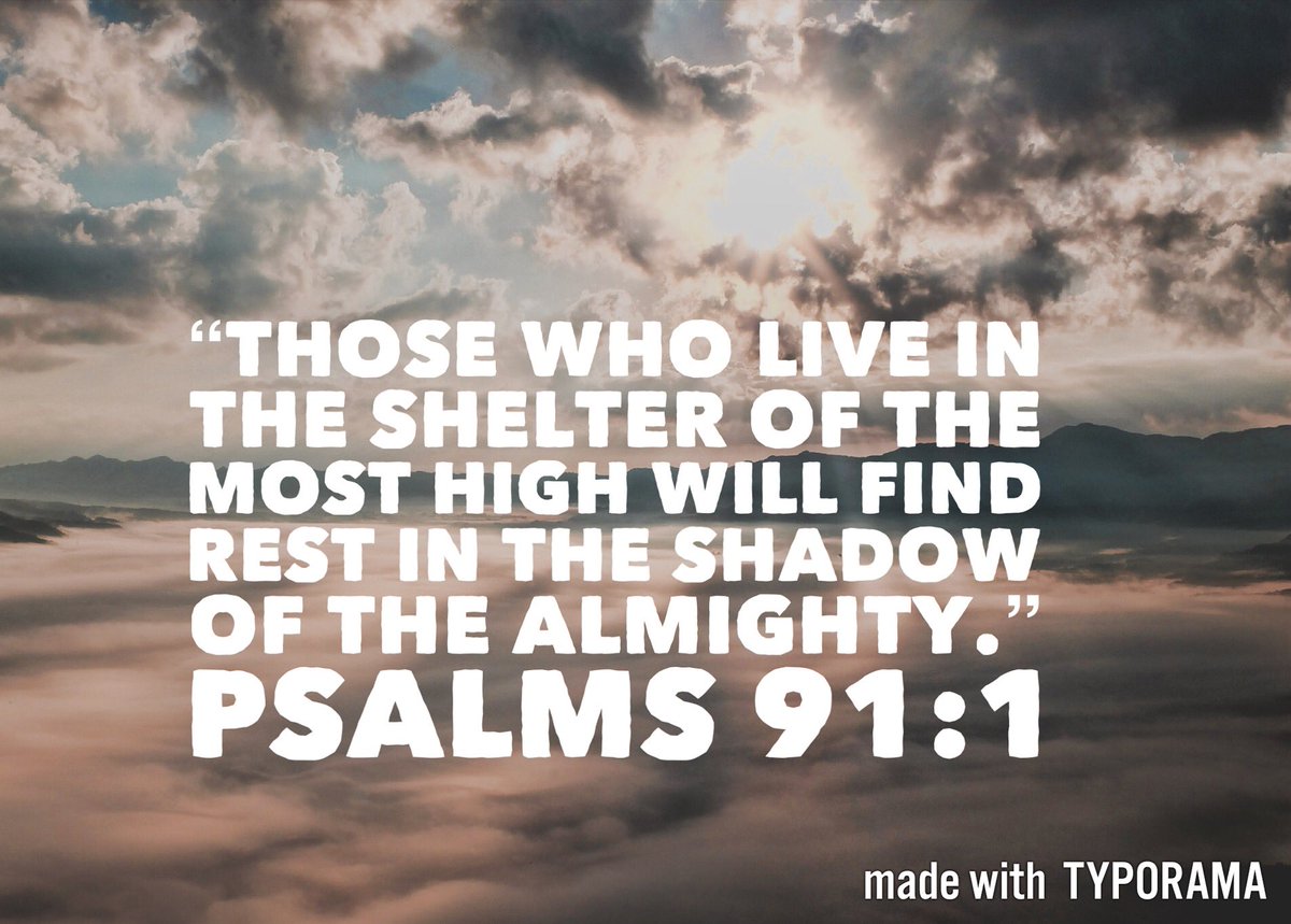 holyspirit7fire's tweet photo. Those who live N the shelter of the MOST HIGH will find rest N the shadow of the ALMIGHTY.
Psalms91:1
#RestInHISPeace
#TrustRelyDependOnGOD https://t.co/AXrihwwLcL