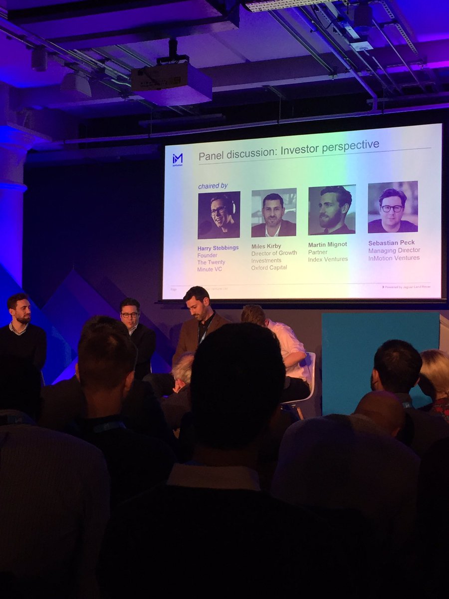 Great insights into the future of transport @InMotionVenture #IMinvest