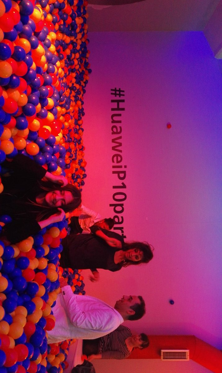 Au top la #HuaweiP10Party 🤗🤗🤗
