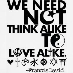 Let us love one another.
#religioustolerance #unity #spiritualinspiration #spiritualquotes