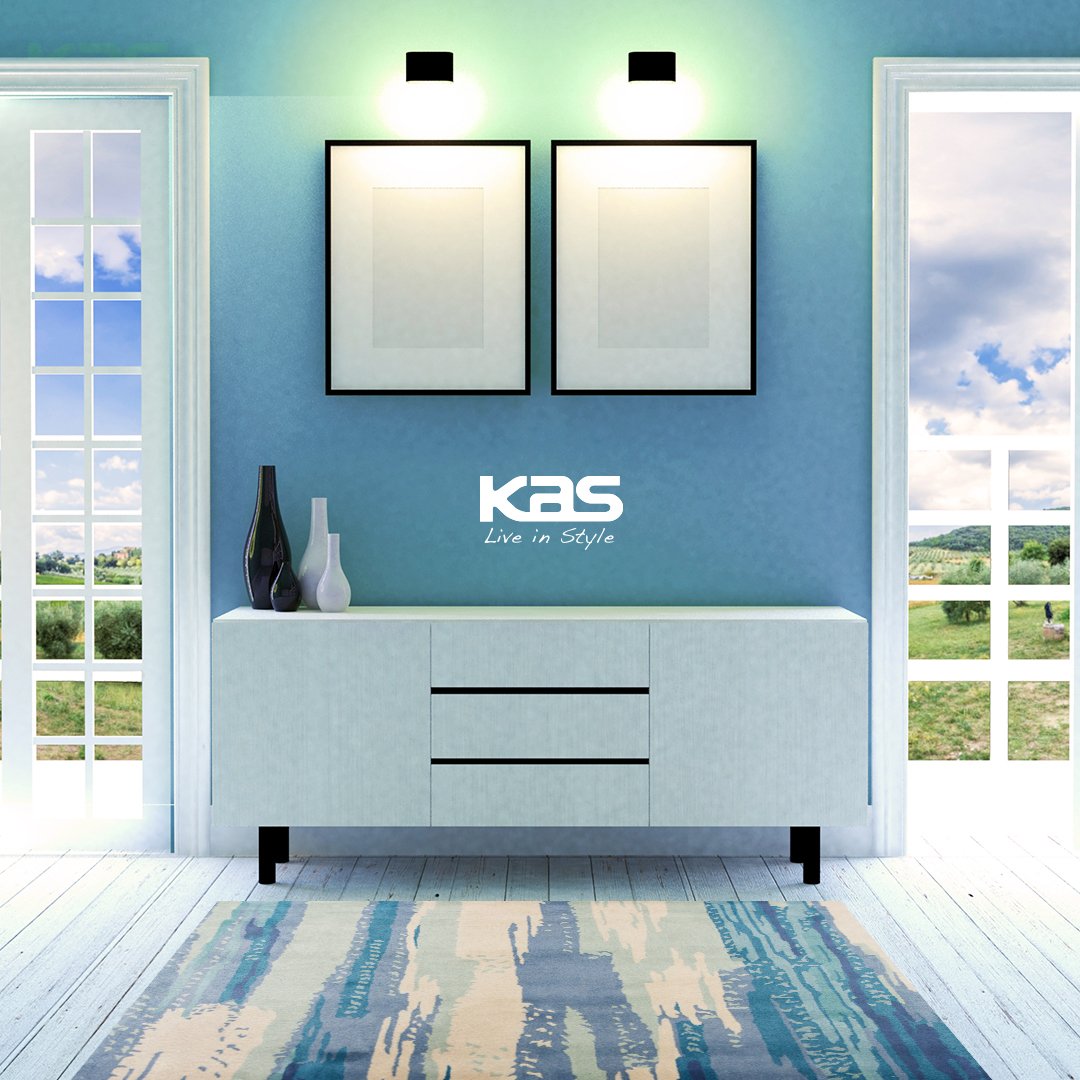 KasRugs's tweet image. Add an artistic touch to any space with the Whisper Ivory/Blue Brushstroke #rug. bit.ly/2mL3JkY | #HomeDecor #Foyer #Rugs