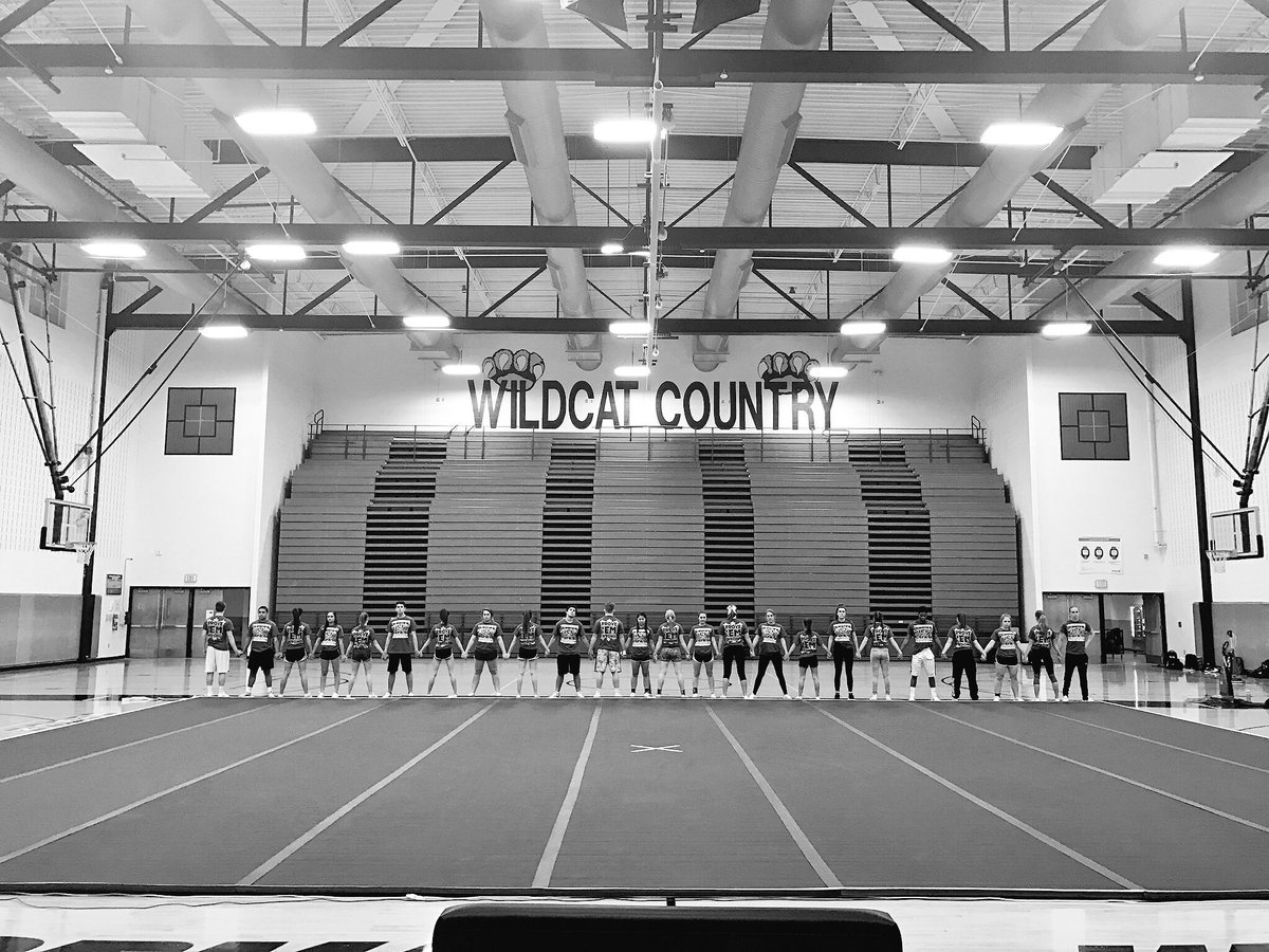 Normalwestcheer's tweet image. Am I really ready to say "goodbye" to this team and this chapter tonight? 😿 #illneverbeready #alwaysawildcat