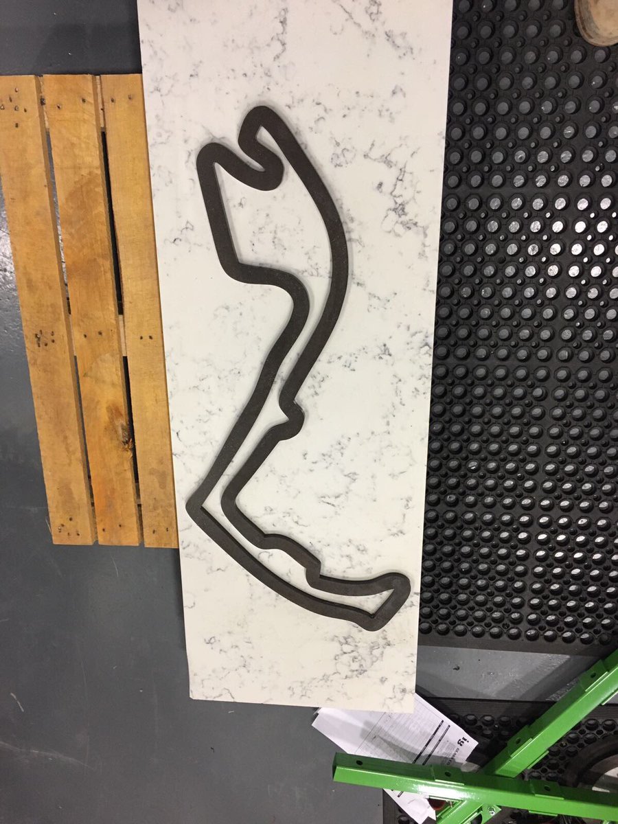 Go_For_Granite's tweet photo. For a bit of fun can anyone guess what this is! We are putting these into production very soon! #neolith #thomasgroup #quartz #granite #gms https://t.co/tZaaDQkOwF