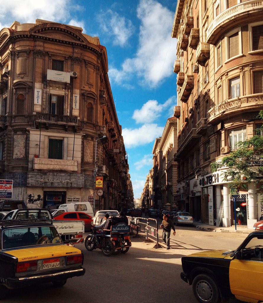 شارع فؤاد.اسكندرية تصويري. 