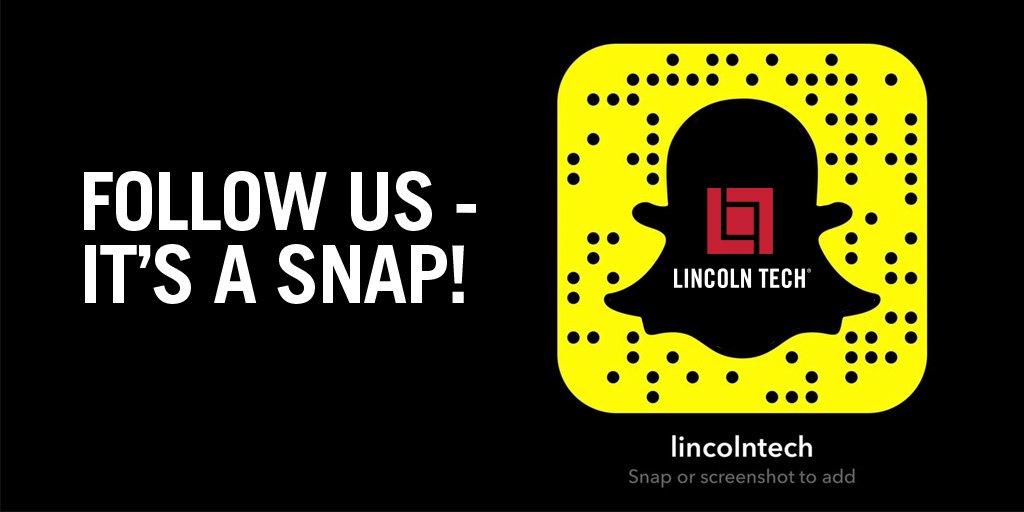 LCT_Atlanta's tweet photo. Experience life as a student at #LincolnTech - follow us on #Snapchat! https://t.co/qRWJeou0AM