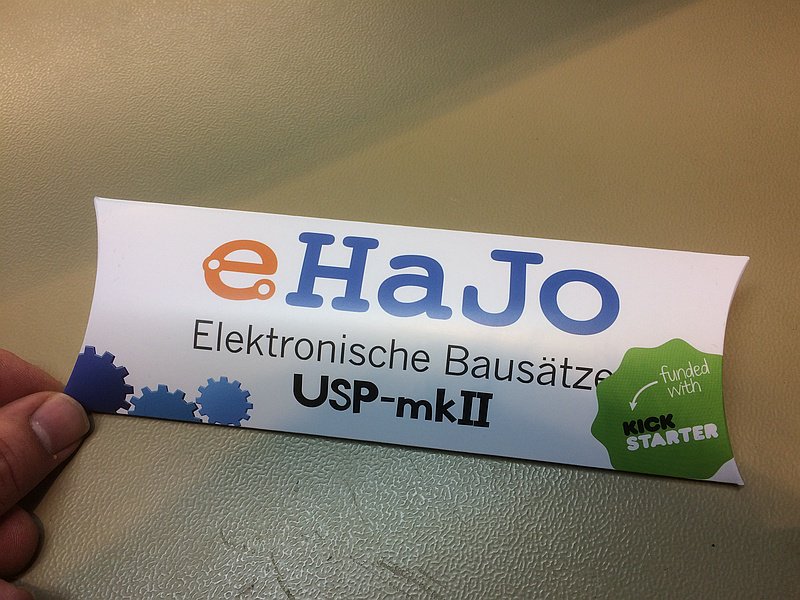 PROGRAMINO's tweet image. This week I received the @eHaJo1 Kickstarter ISP-Programmer &quot;USP-mkII&quot;. Thanks Hannes!