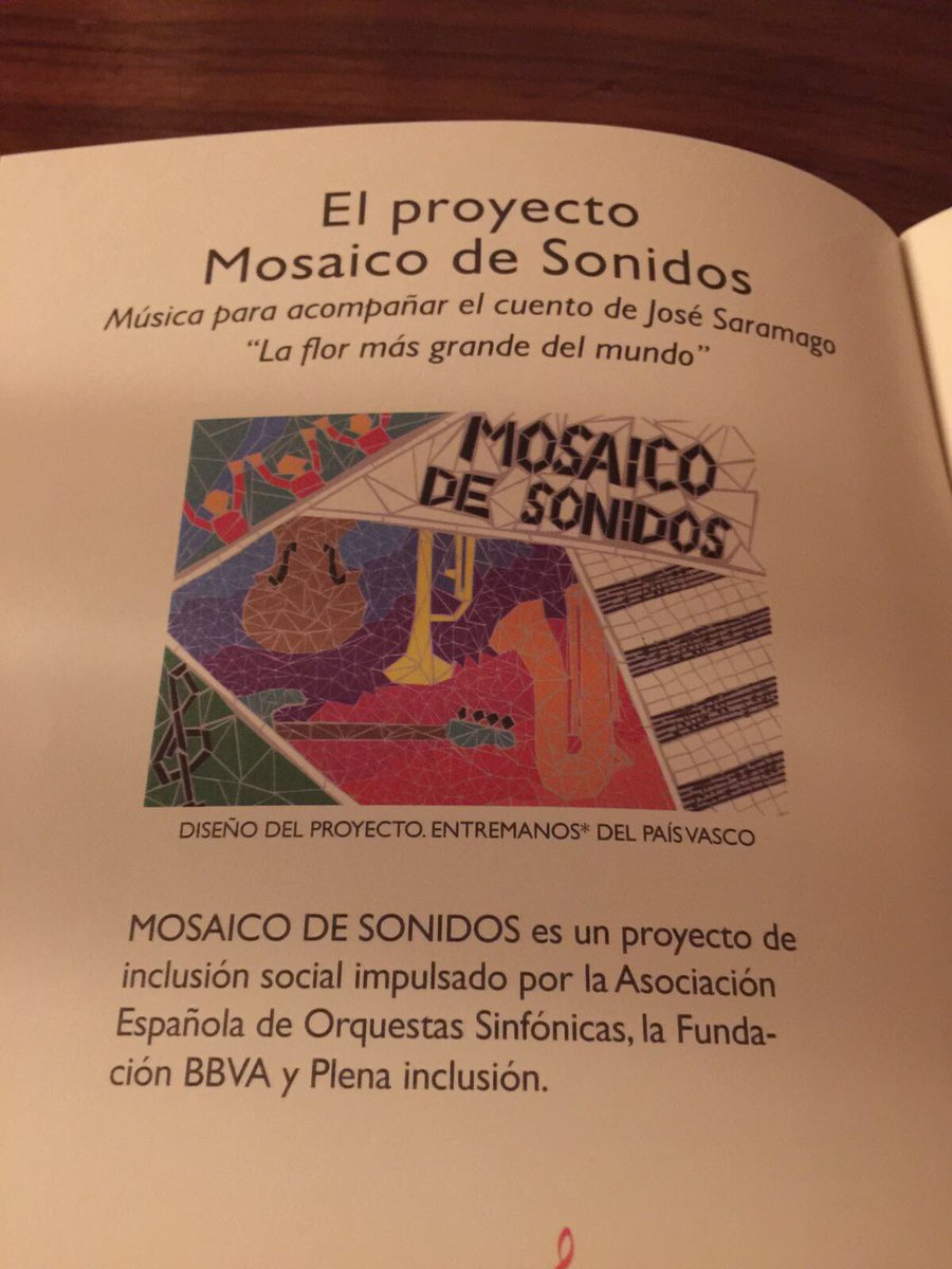 FundacionRailes's tweet photo. Nos ha encantado @MosaicoSonidos con la Sinfónica de Madrid. Muy orgullosos de Miguel Ángel, usuario de @FundacionAdemo Enhorabuena!! 👏👏 https://t.co/RFQCRiYoQm