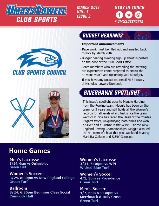 UML Club Sports tweet media