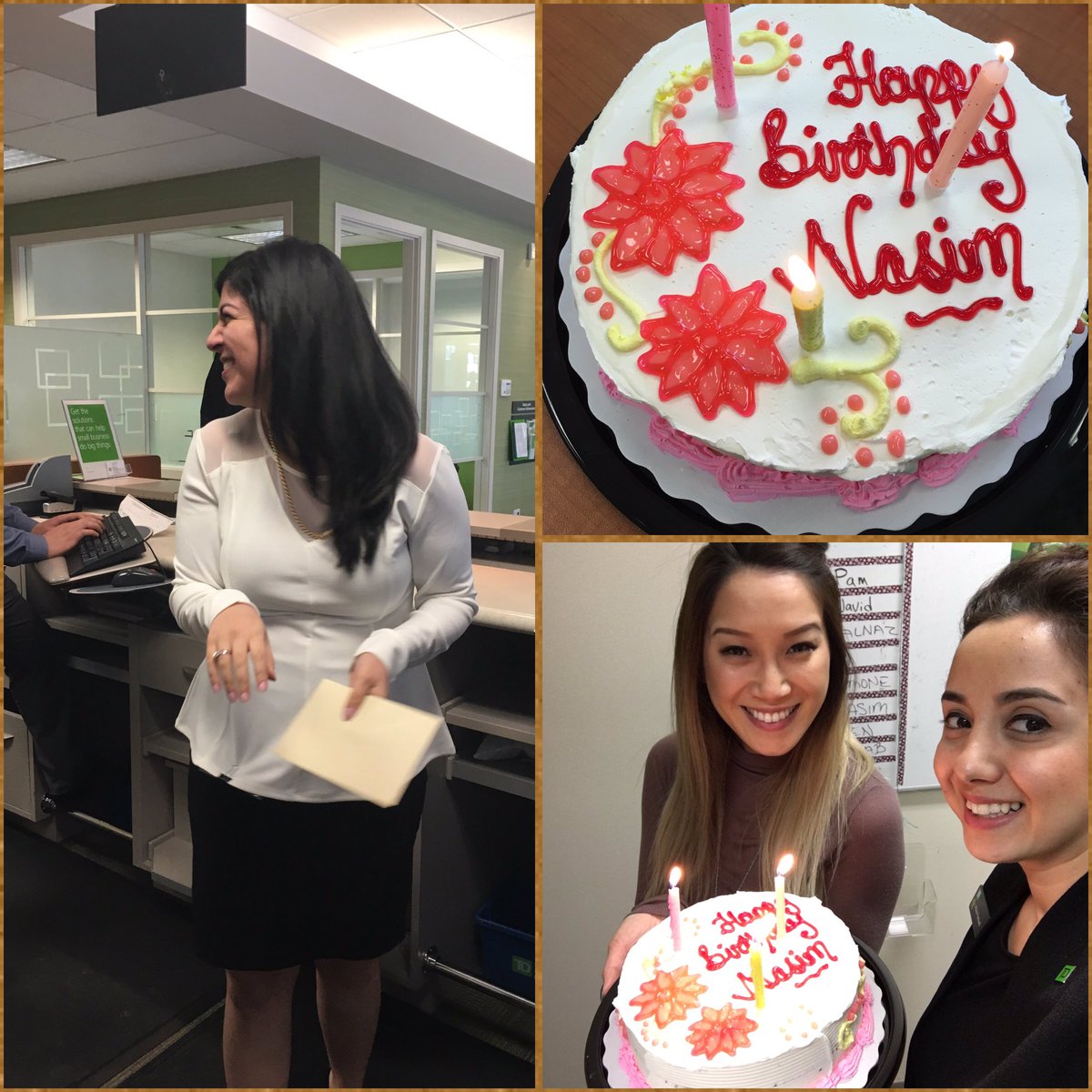 el_farhadi's tweet photo. #birthdaycake #BirthdayCelebration #birthdaysurprise #team743 with @Navid_TD @OliviaJungTD @DesmondGoh_TD @nasim_balar https://t.co/lEEjNKcakf
