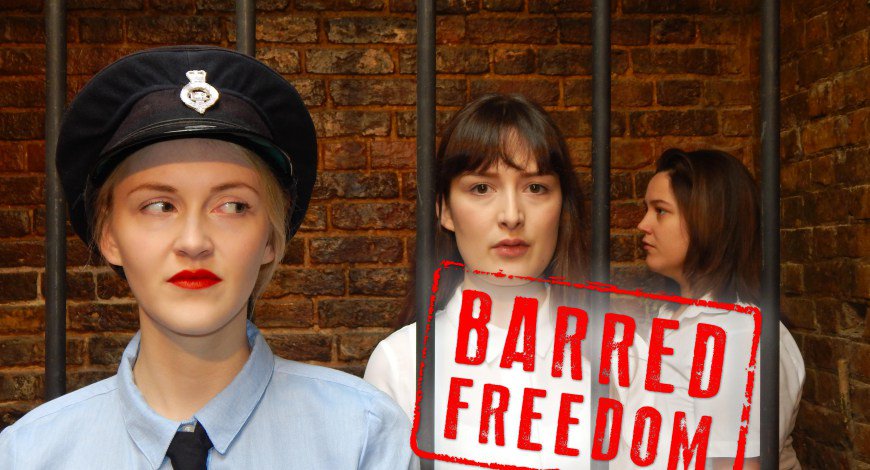 lizzid82's tweet photo. Review: @Barred_Freedom @cockpittheatre examines the true meaning of freedom https://t.co/OfhFTkFRq1 https://t.co/KjhzfWLxnh
