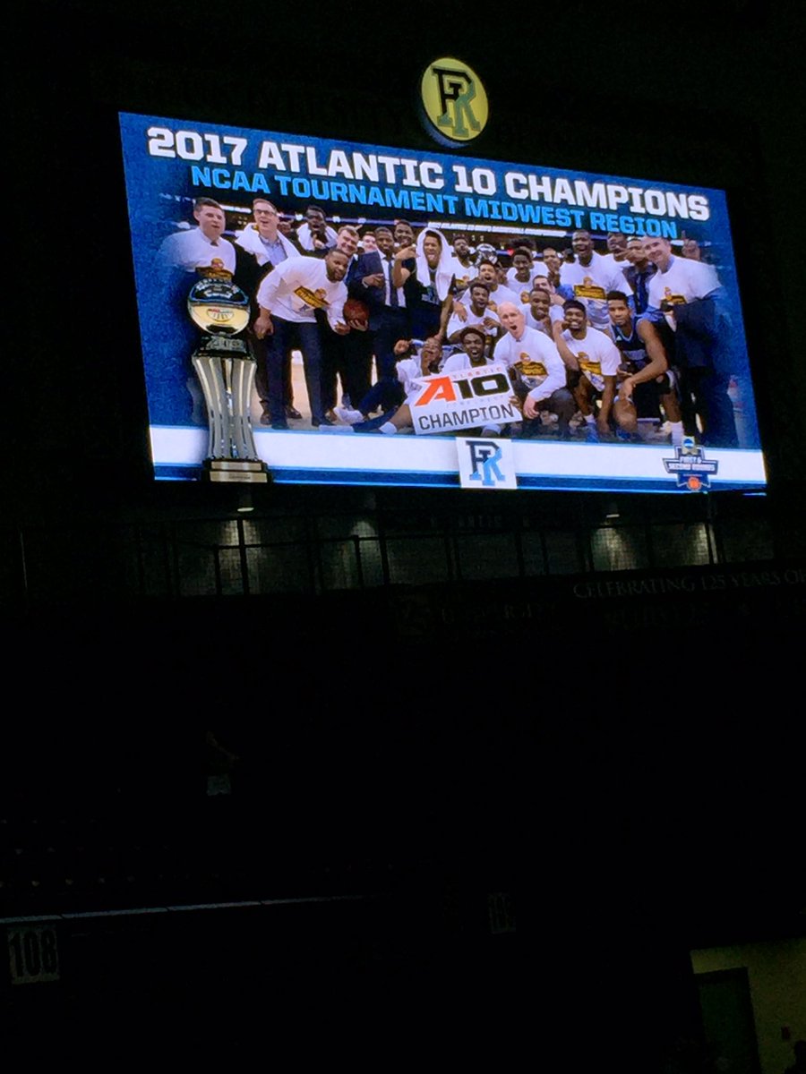 OceanStateScoop's tweet image. Great Afternoon here @TheRyanCenter! Congrats to @RhodyMBB again! #StatewidePride #GoRhody