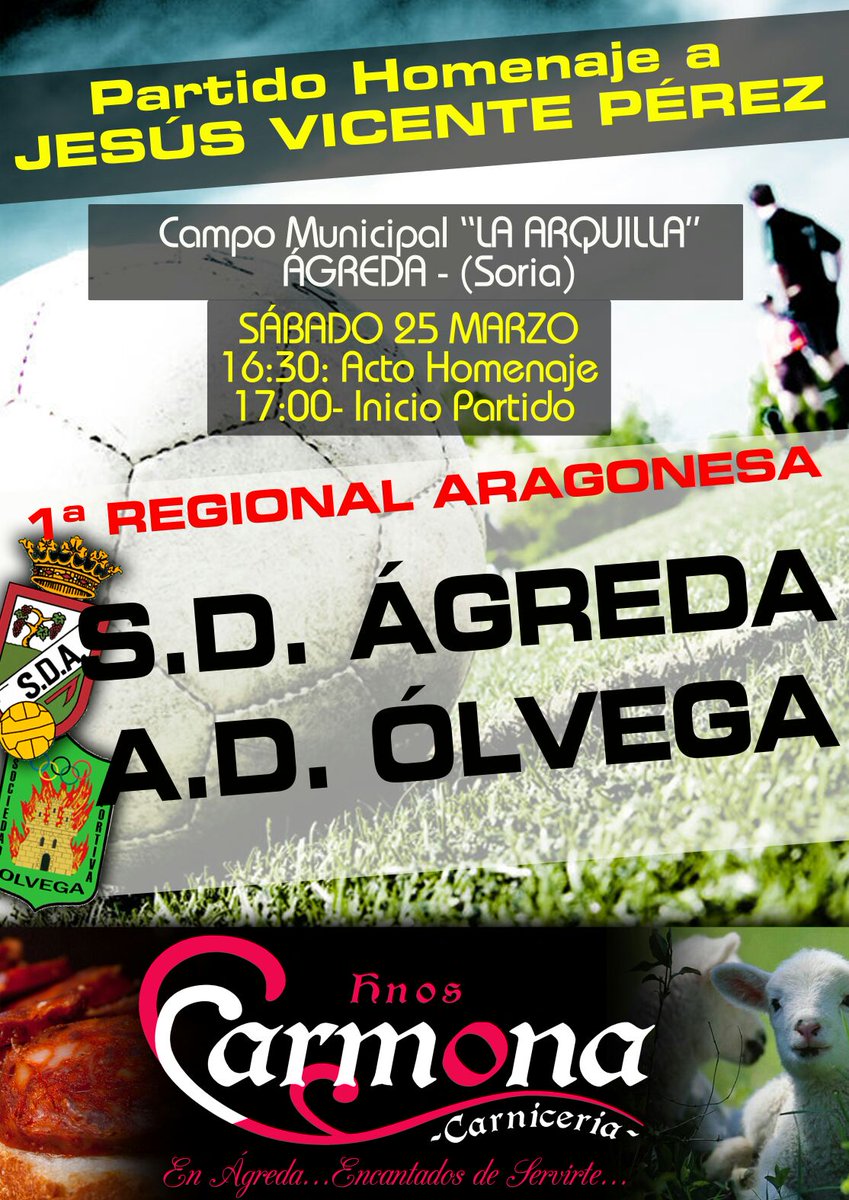AngelRS84's tweet photo. @diariodesoria @sorianoticias @heraldosoria @noticiasdesoria @AytoDeAgreda @LAVOZdeportes https://t.co/v1EWsGTUg7