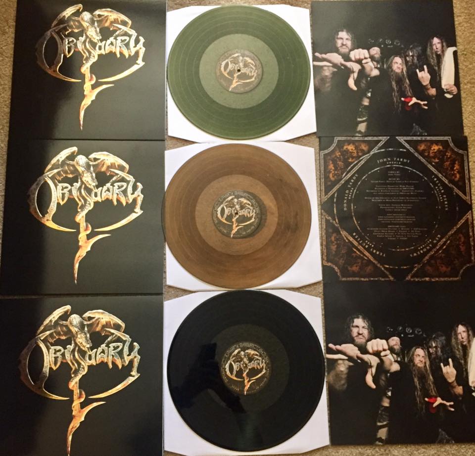 There's nothing like the scent of fresh new vinyl The FYE mail call with the <a href="/obituarytheband/">Obituary</a> SwampGreenVinyl to make my day!! #Obituary