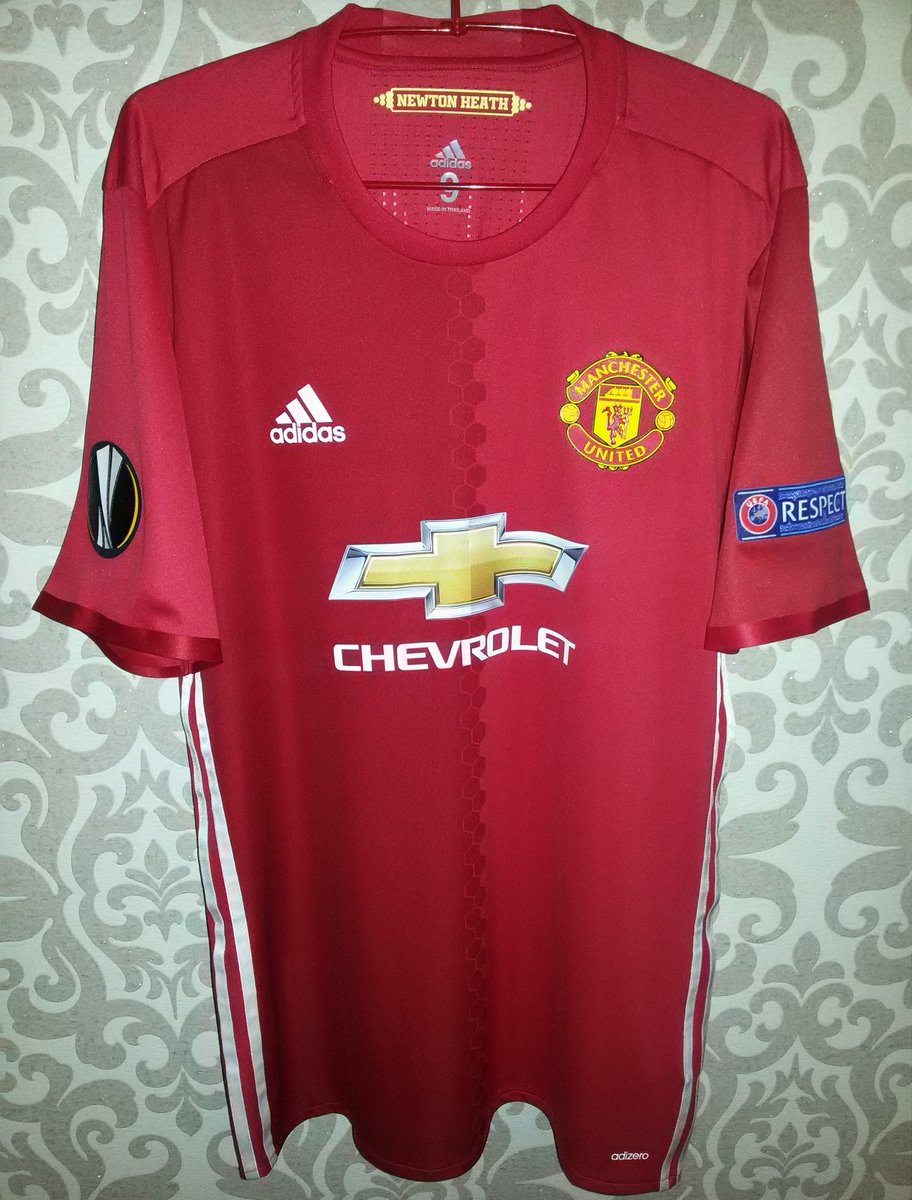 Match Worn Shirt On Twitter 27 Marouane Fellaini Rostov Manchester United 1 8 Finals Of The Europa League 2016 17