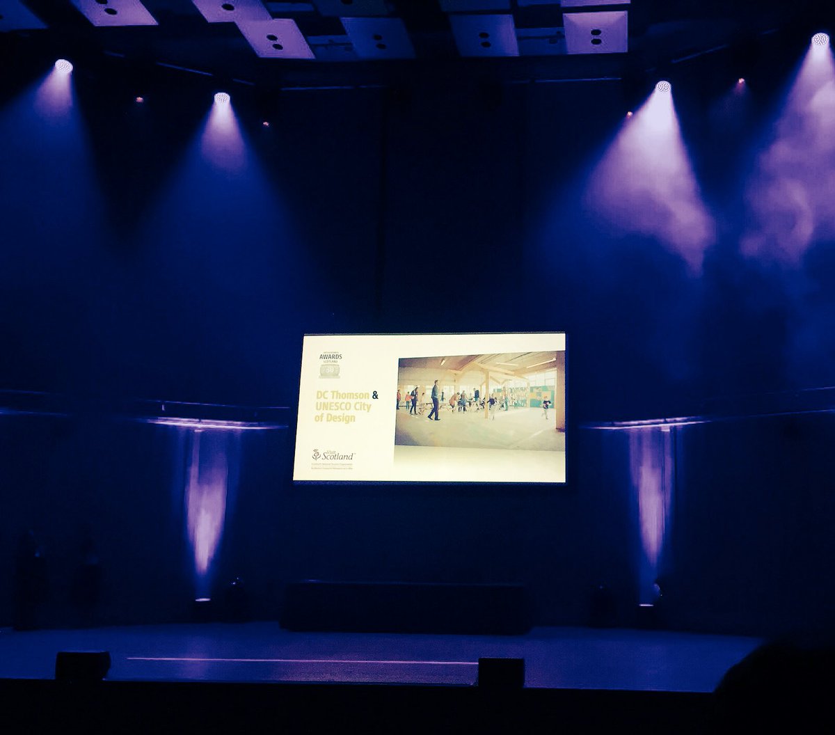 Fab night at @aandbscotland awards with @DesignDundee #abscotlandawards 👏