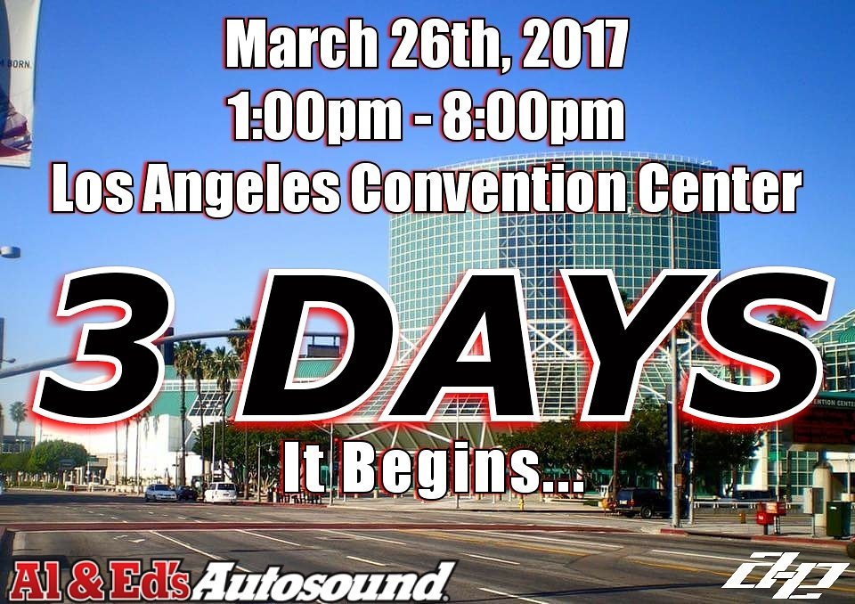 aleds's tweet photo. ~AutoCon LA 2017~
It all goes down in 3 days! 
🔥🔥🔥🔥🔥
#alnedsautosound #aeeventcoordinator #ae #AutoconLA #carnewsofficial #carporn #CarShow https://t.co/8w9oepZVey