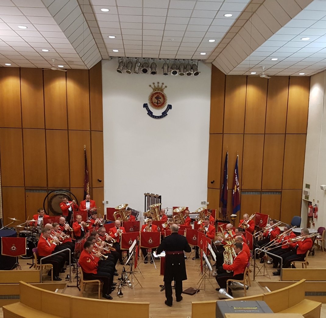 PoultonBand's tweet photo. Fantastic evening watching @KingsDivBand at Blackpool Salvation Army Citadel! https://t.co/6wKMi3CvVS