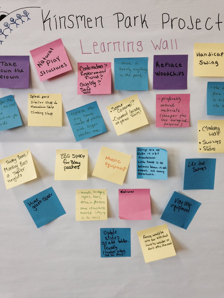 GoldenECDC's tweet photo. Feedback from children/families re: the new Kinsmen Park play equipment. @TownofGoldenBC @Tamarack_Inst #communityengagement #engagegolden https://t.co/8Rs25u3Y20