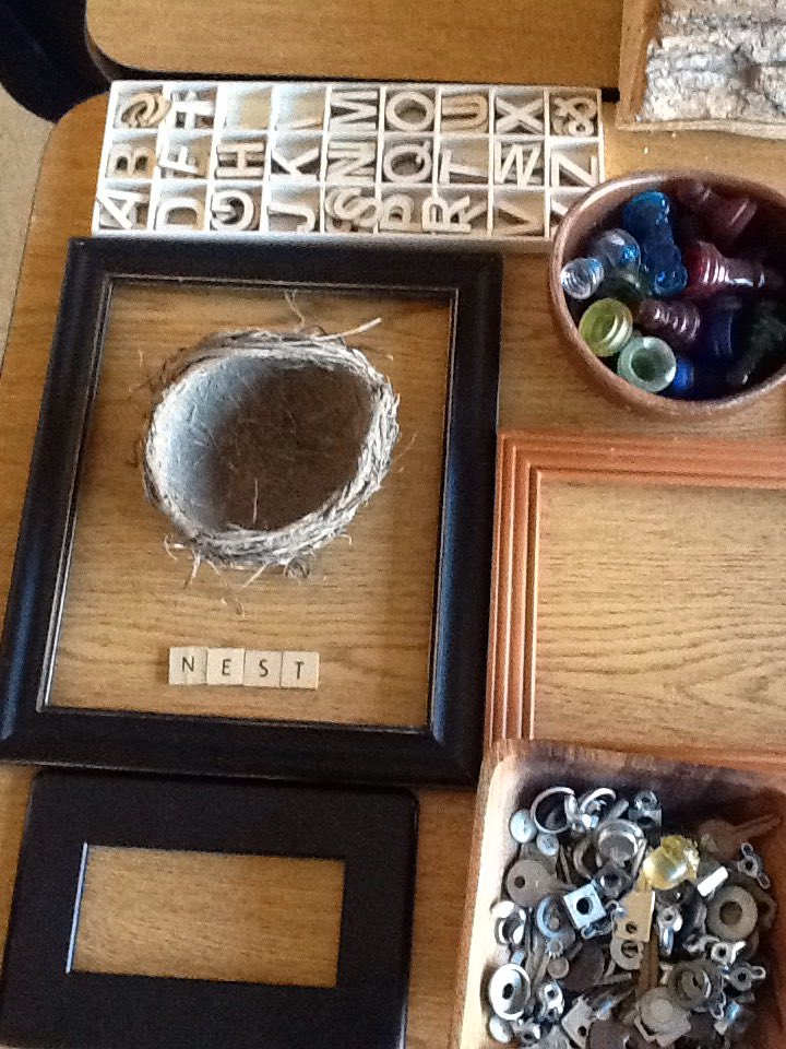 InspirationsinK's tweet photo. Loved this provocation this morning...a creative twist on making words! ❤️ https://t.co/lz8mDLP1JE