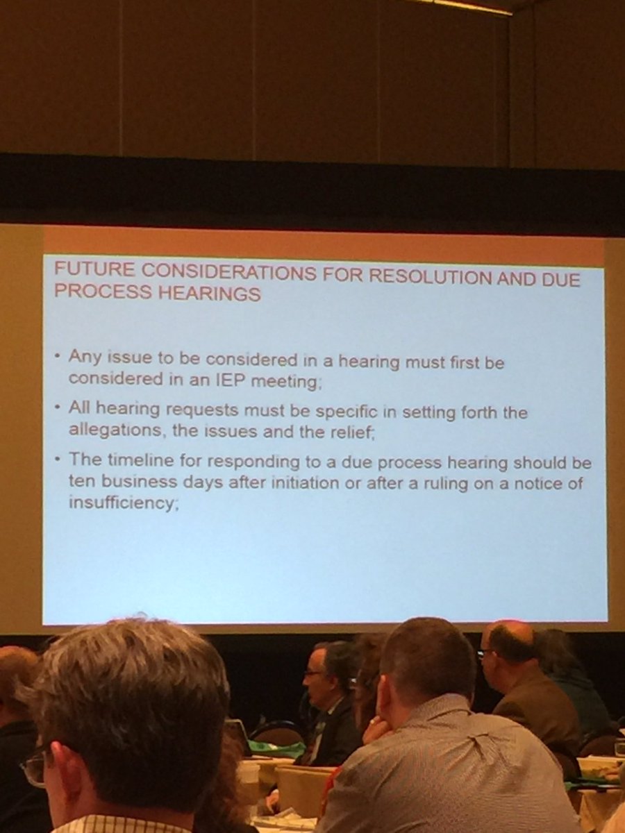 VA atty. Kathy Mehfoud <a href="/ReedSmithEdLaw/">Reed Smith Ed Law</a> discusses excellent suggestions for changes to the IDEA raised by #NSBA and #COSA committee #COSA50