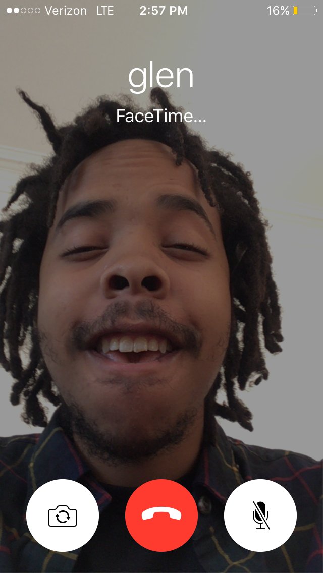 earlxsweat's tweet photo. when glen don wanna facetime ya boi https://t.co/gF7IWDmeNZ